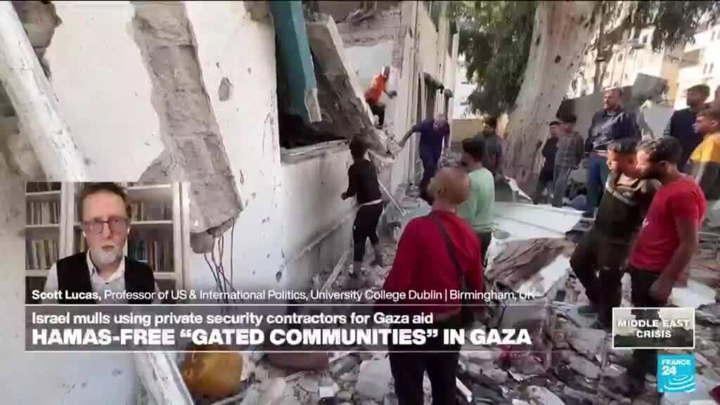 Fact Check: Experts propose private security contractors as Gaza's 'day after' solution.