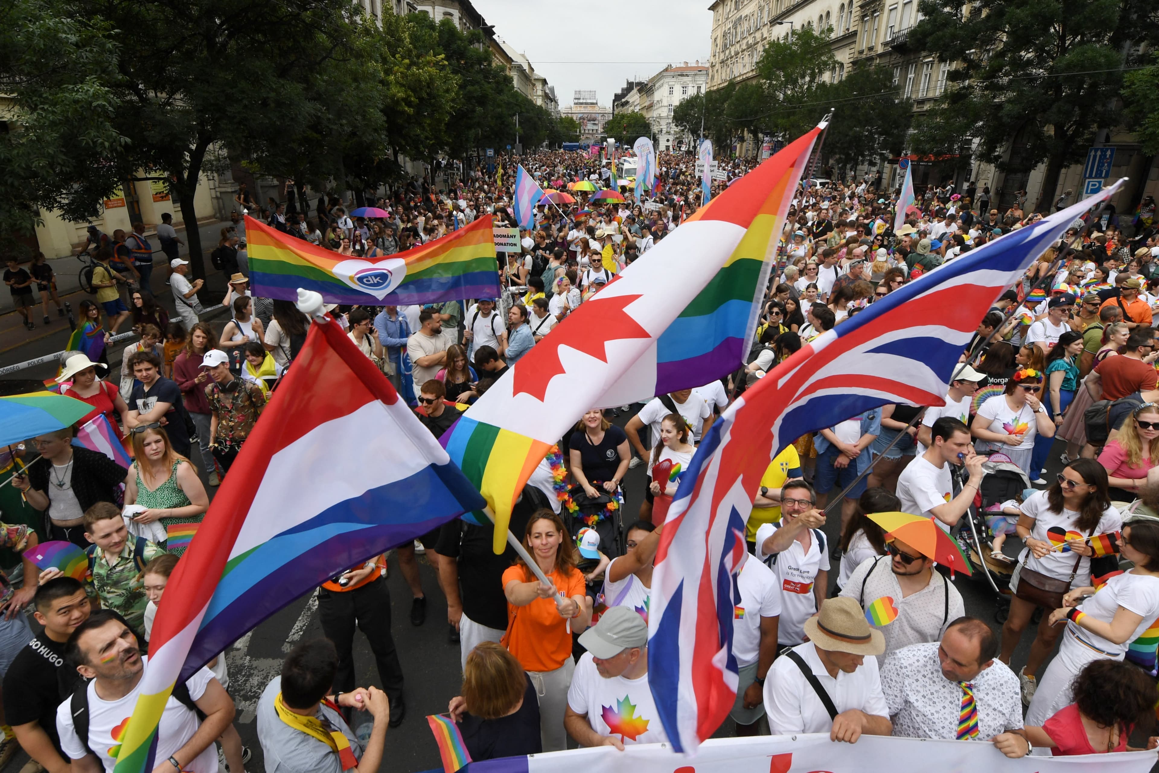 Fact Check: Budapest Pride Parade attracted over 100,000 participants, defying government ban.