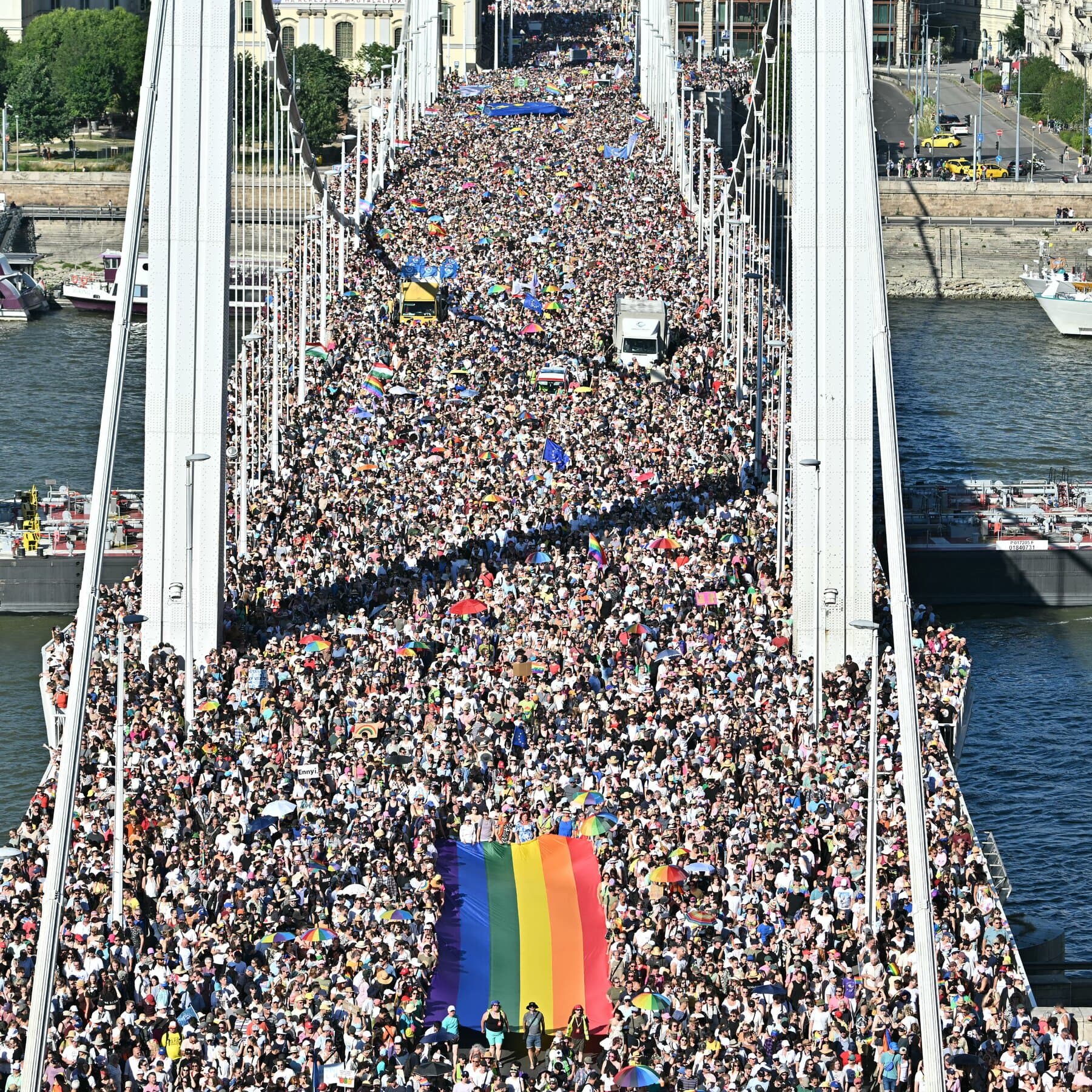 Fact Check: Orban's threats failed; Pride turnout surged from a few thousand to over 100,000.