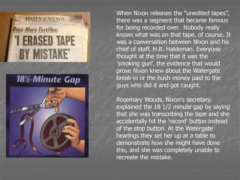 Fact Check: Nixon's secretary erased crucial Watergate tapes—who's to blame?