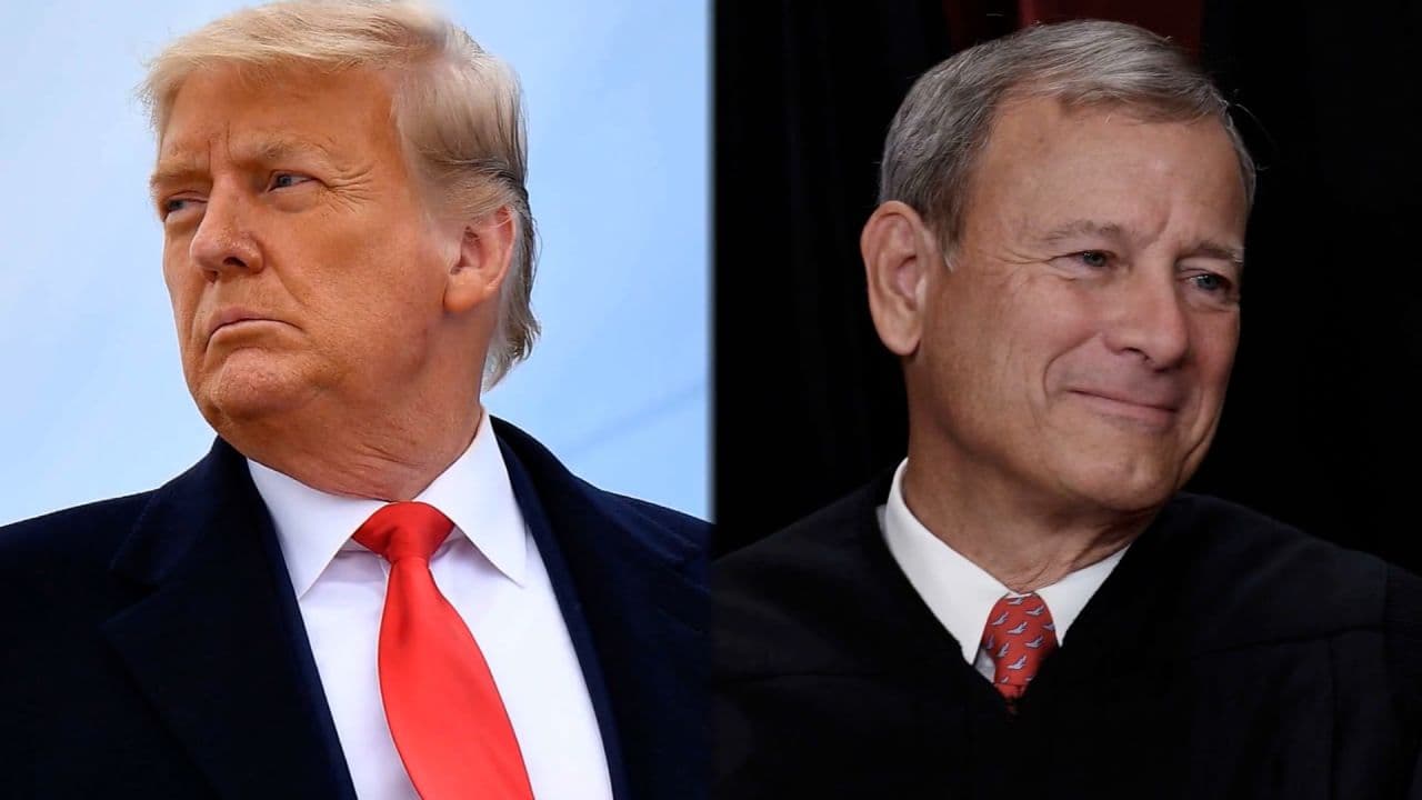 Fact Check: Roberts publicly rebuked Trump and Schumer for threatening remarks.