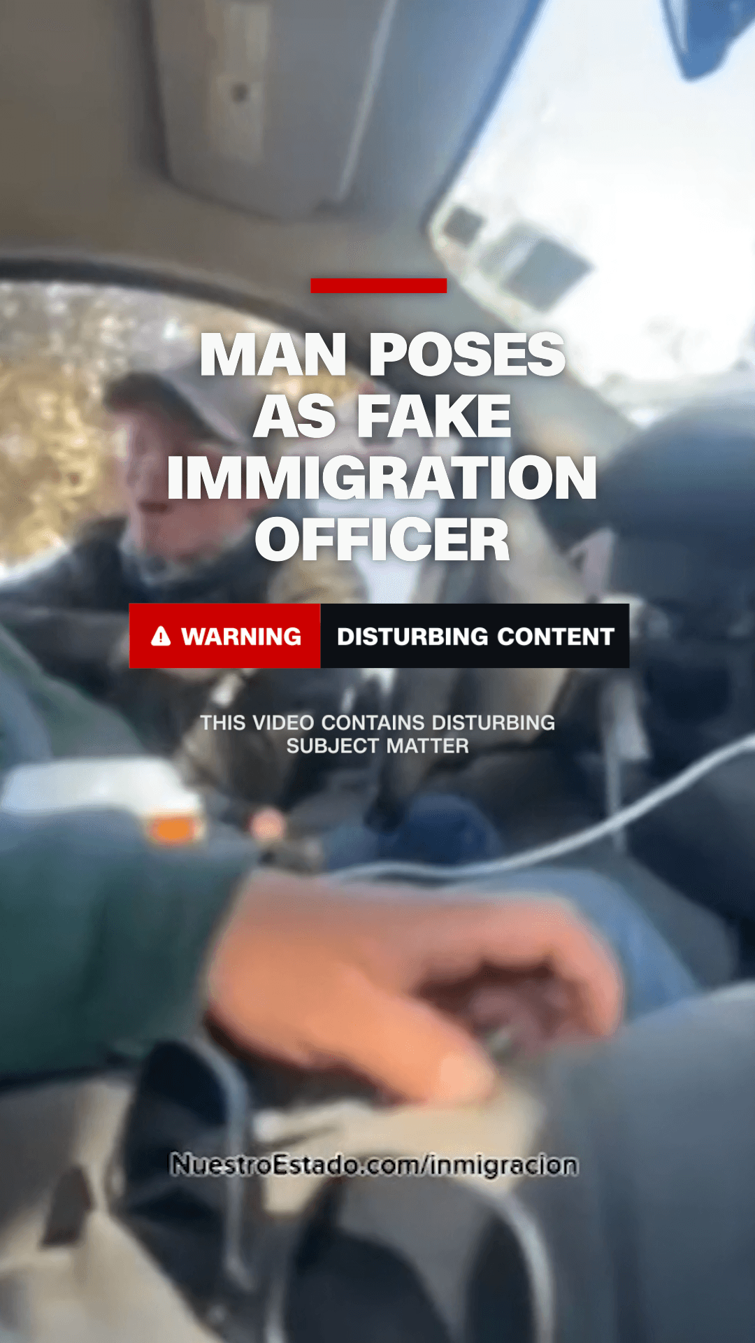 Fact Check: Impersonators threaten immigrants by posing as ICE officers during fake traffic stops.