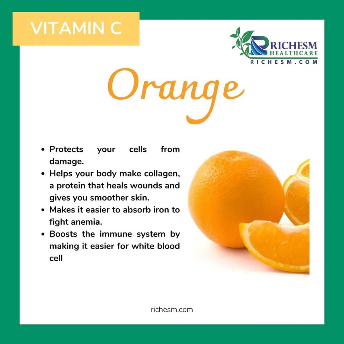 Fact Check: Oranges are a good source of vitamin c