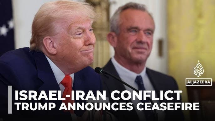 Fact Check: Trump announces ceasefire between Israel and Iran, claiming it will end the war.
