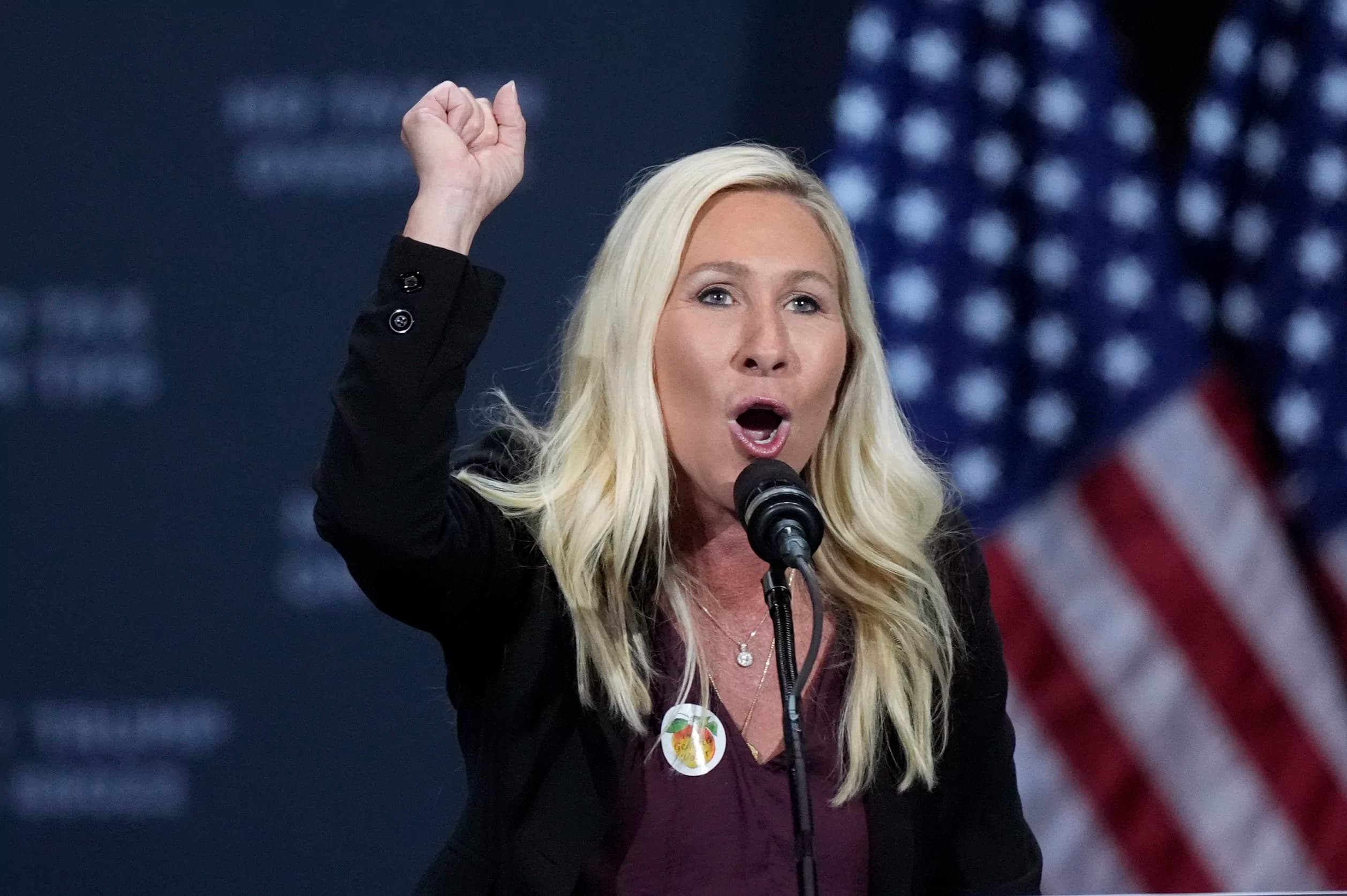 Fact Check: Marjorie Taylor Greene defends Carlson, criticizing U.S. actions in Iran.