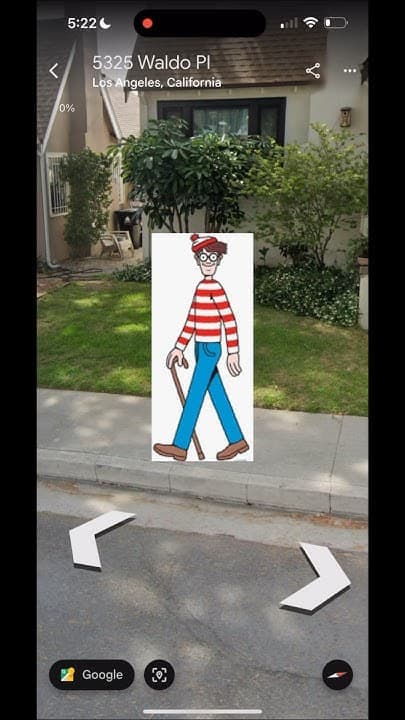 Fact Check: A 2,300-square-foot Waldo waits for Google Earth to find him.