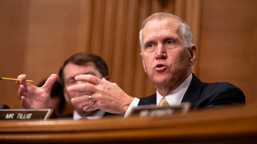 Fact Check: Trump threatens primary challenges against GOP Senator Thom Tillis.