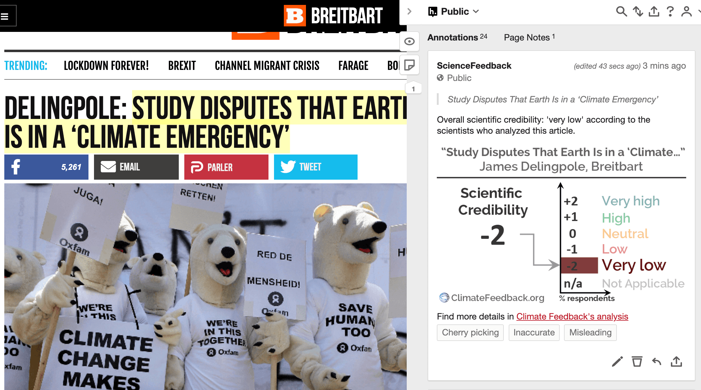 Fact Check: Climate change is fake