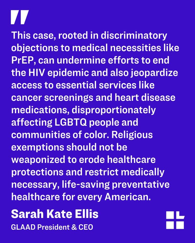 Fact Check: Religious objections threaten essential PrEP coverage under ACA.