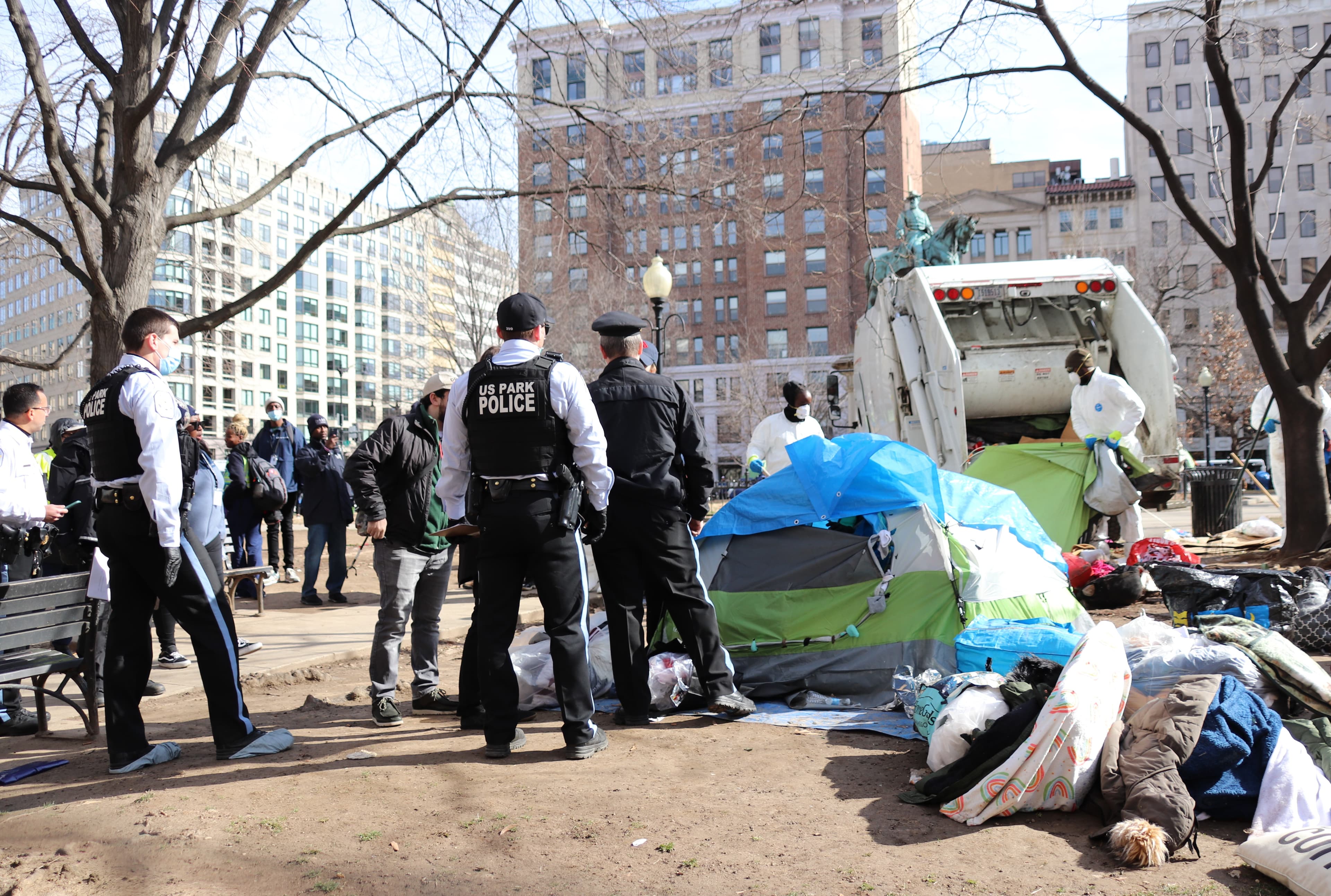 Fact Check: Harrisburg's homeless encampment faces eviction due to I-83 expansion.