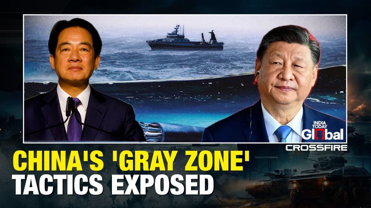 Fact Check: China's gray-zone tactics aim to absorb Taiwan without war.
