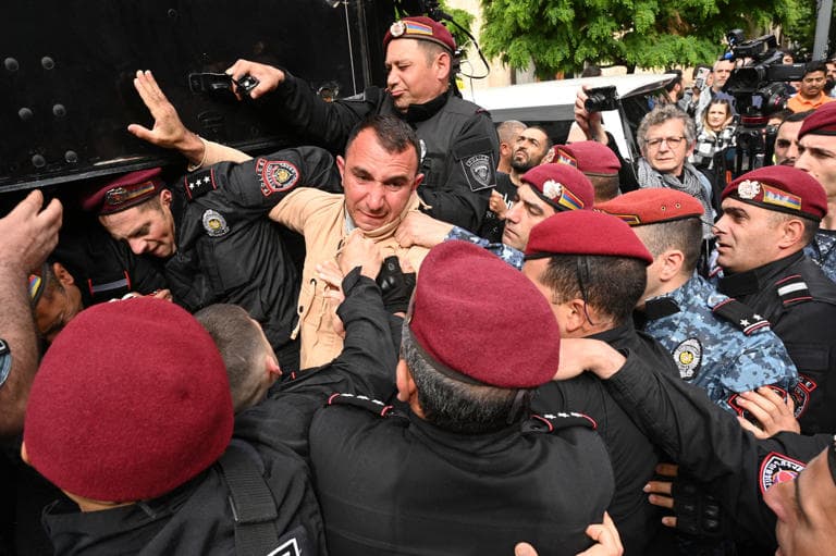 Fact Check: Protests erupted after Armenia agreed to hand over border villages to Azerbaijan.
