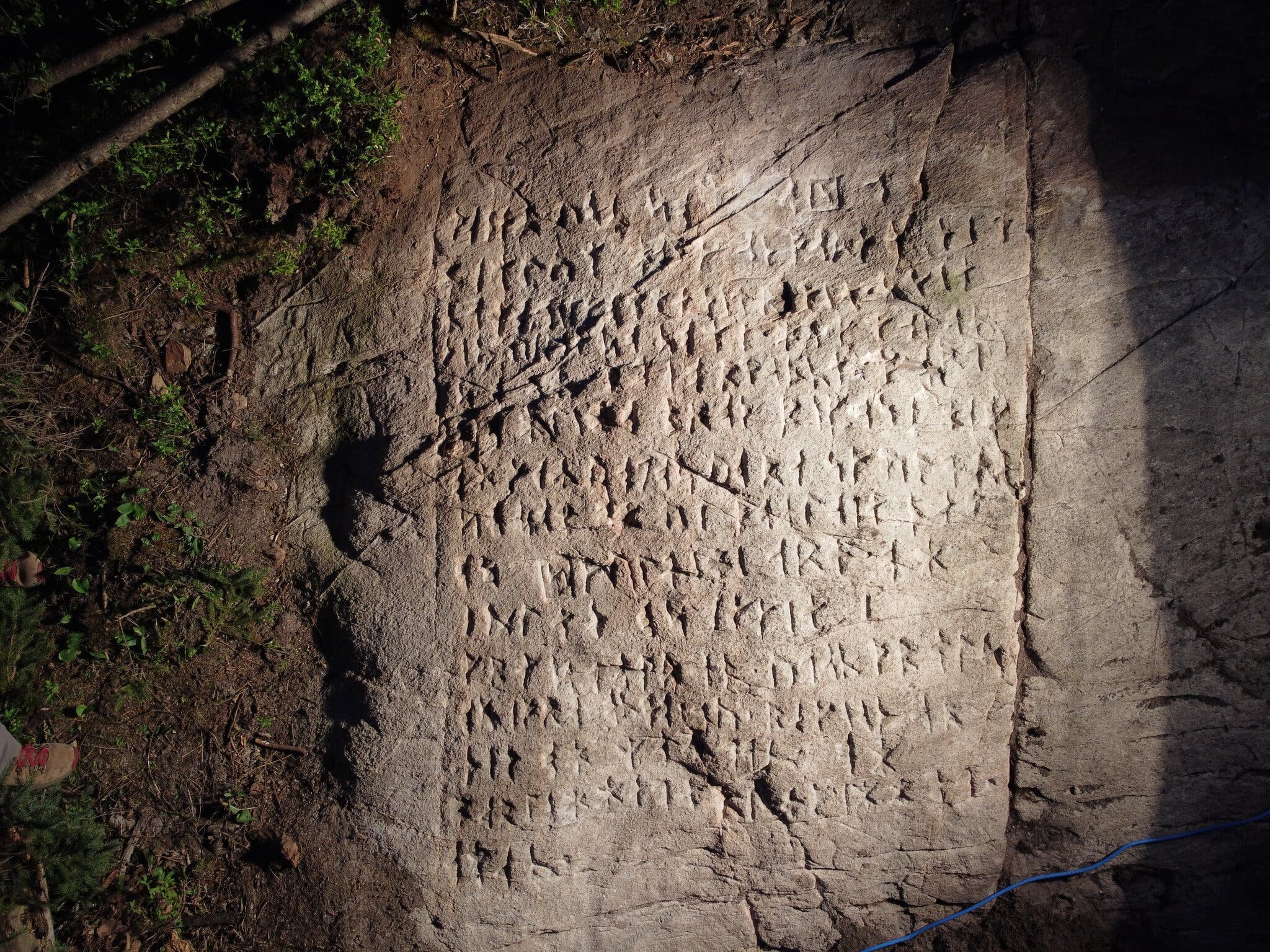 Fact Check: Ontario runestone found on private property after trees fell in 2015