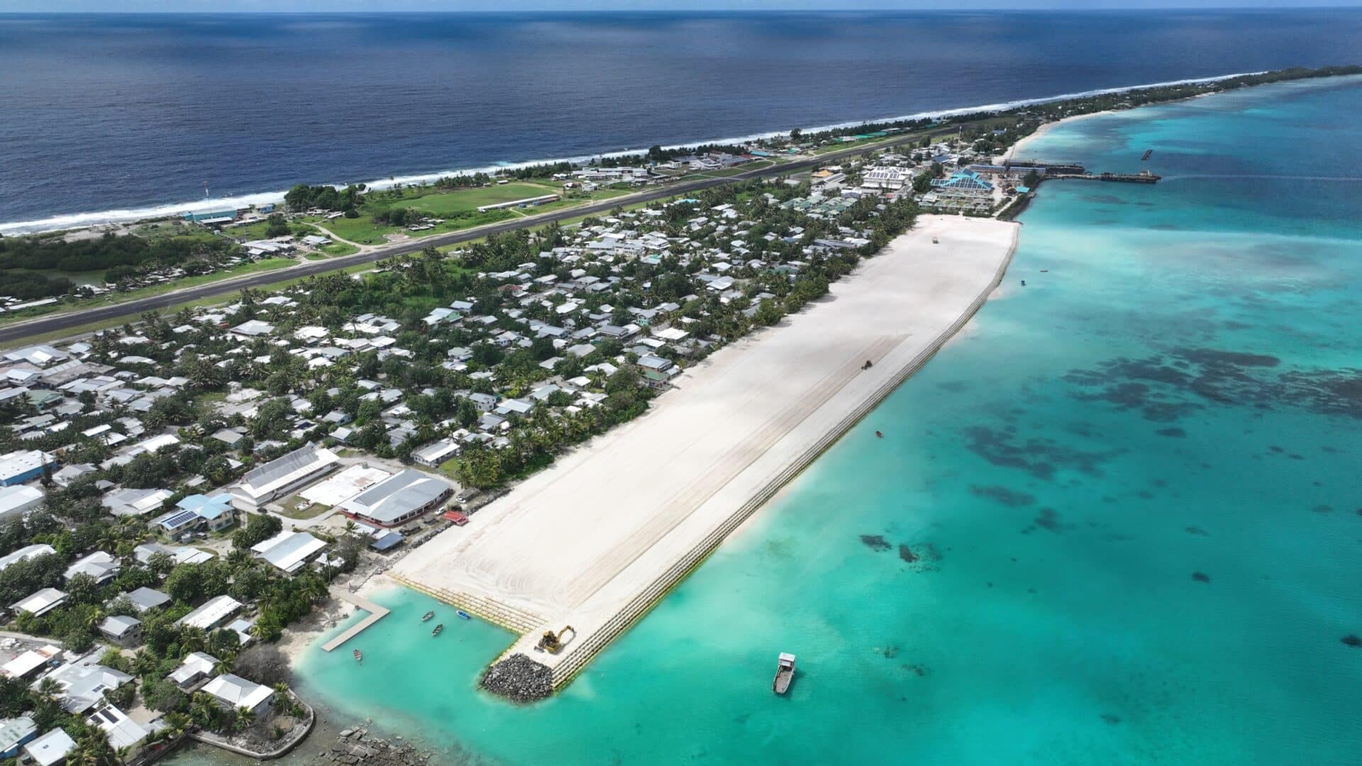 Fact Check: Tuvalu plans to build more artificial land to stay above rising tides until 2100.