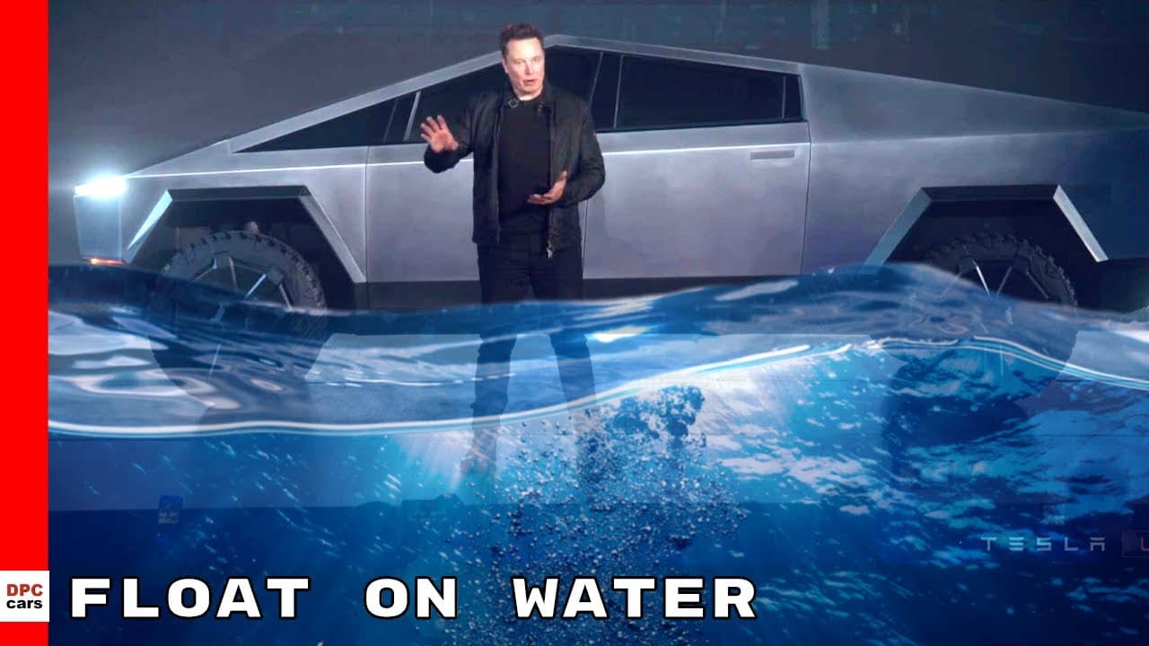 Fact Check: A cybertruck can float