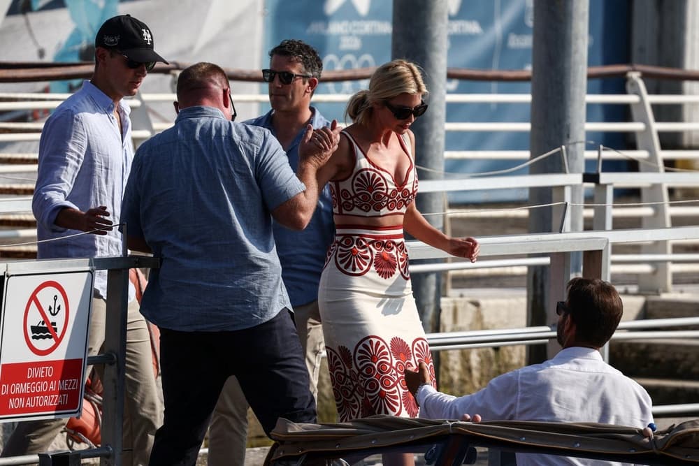 Fact Check: Ivanka Trump and family arrive in Venice for Bezos wedding.