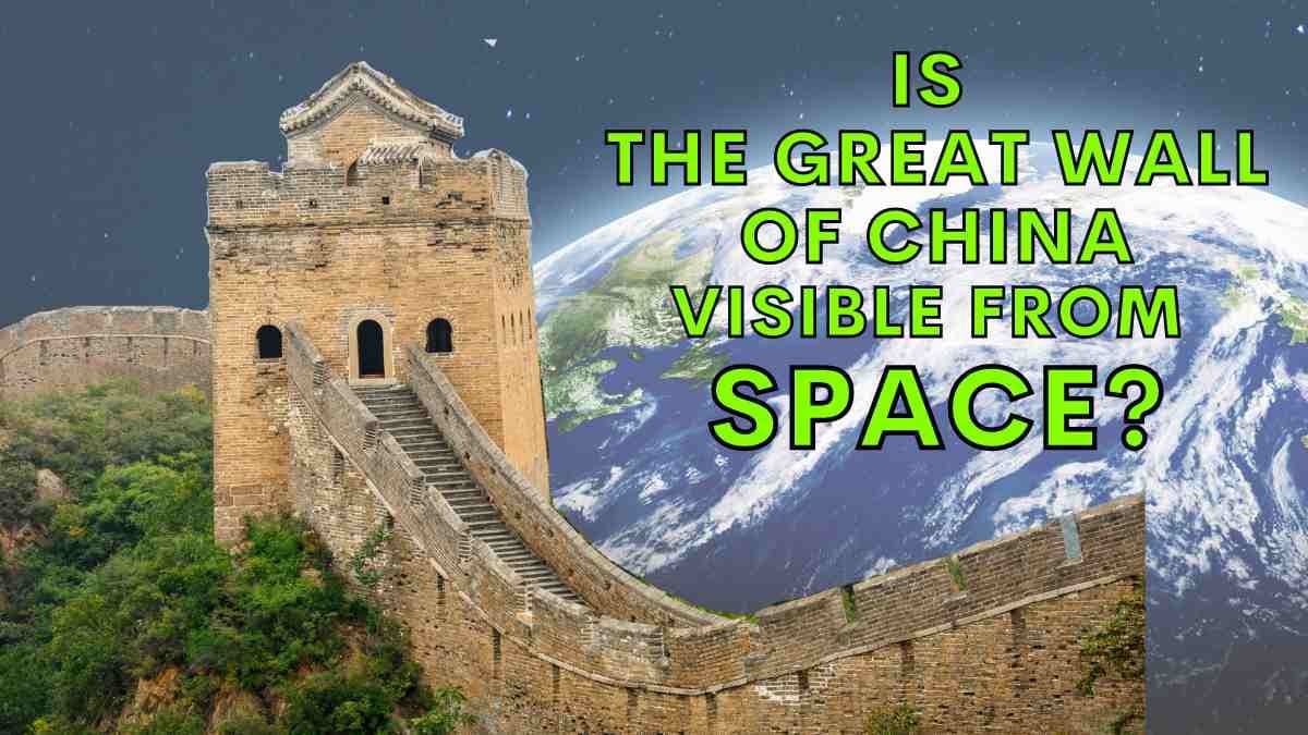 Fact Check: The Great Wall of China is visible from space