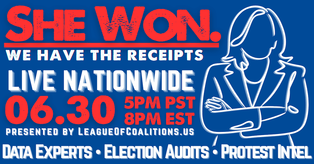 Fact Check: Grassroots campaign aims to install the 'rightful winner' of the election.