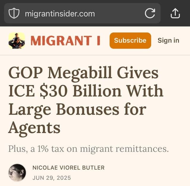 Fact Check: GOP Megabill allocates $29.85 billion to ICE for enforcement expansion.
