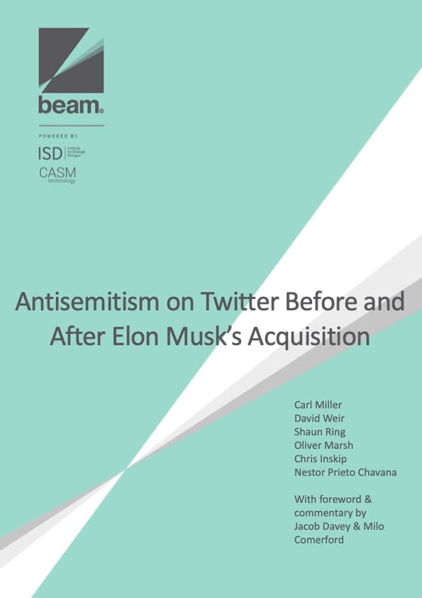 Fact Check: We've seen a rise in antisemitism on Twitter since Elon bought it