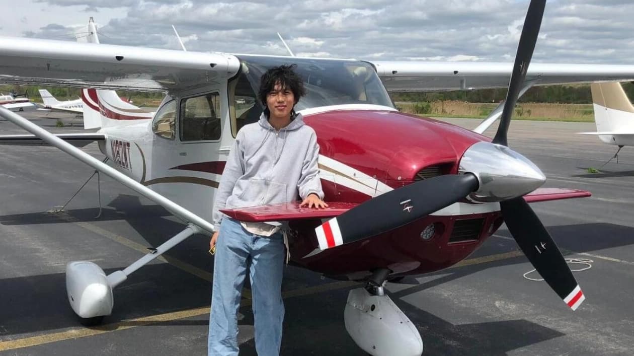 Fact Check: 19-year-old Ethan Guo aims to fly solo across all seven continents.