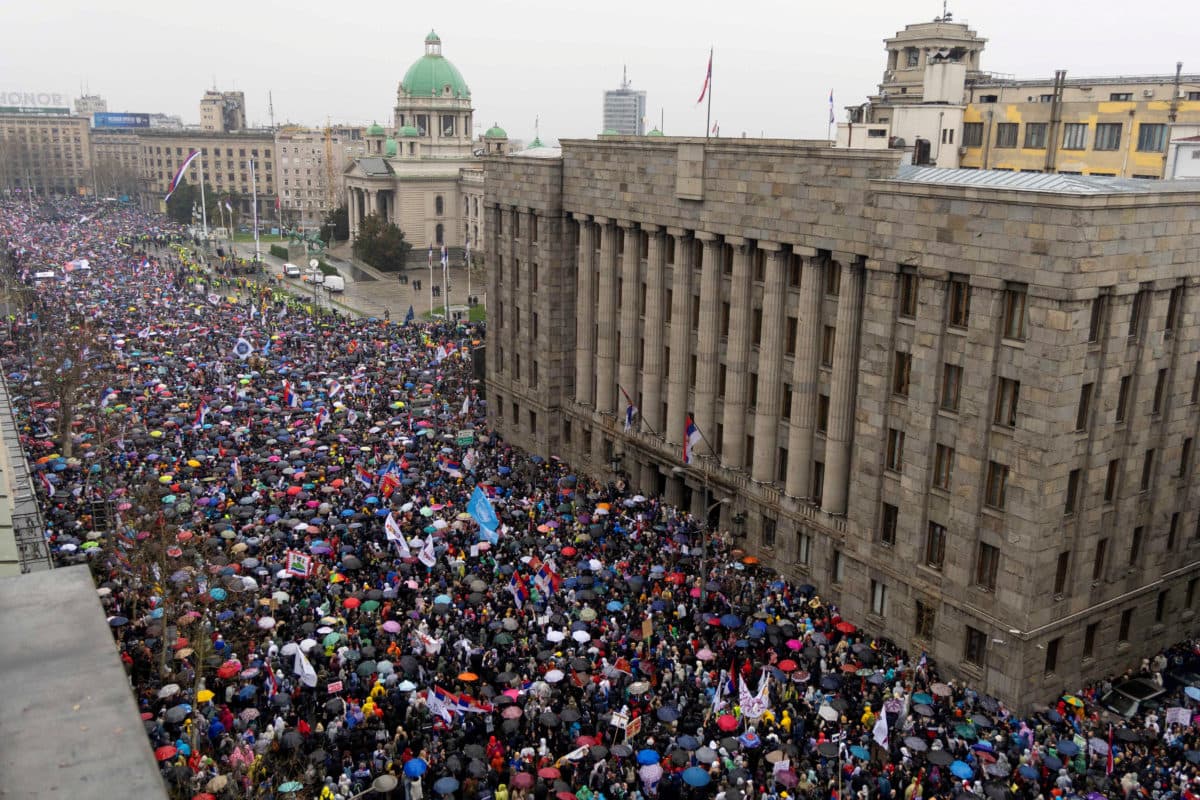 Fact Check: 140,000 protesters demand early elections in Serbia's largest rally in months