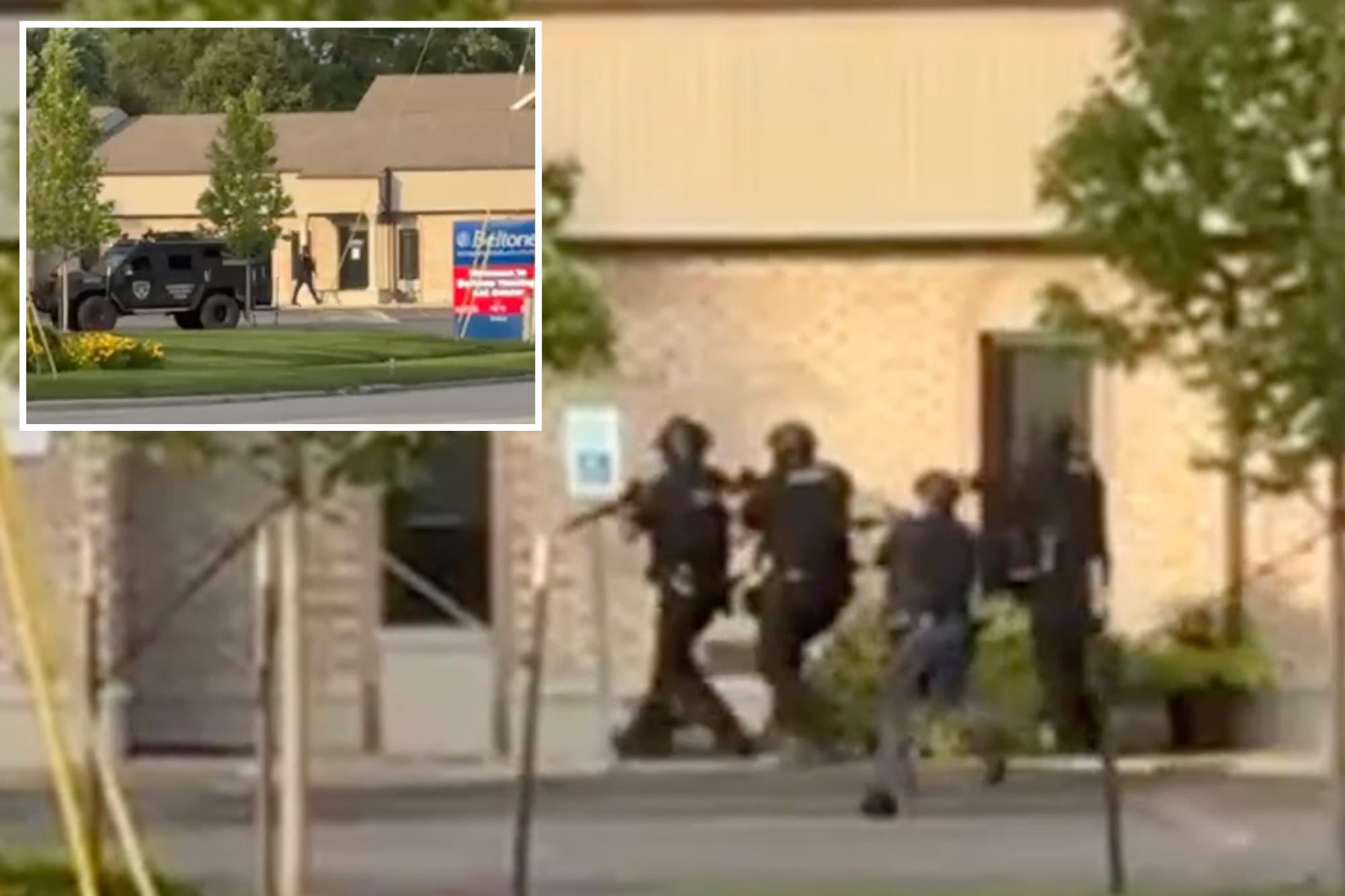 Fact Check: Drone used to deliver beverage to hostage-taker during negotiations.