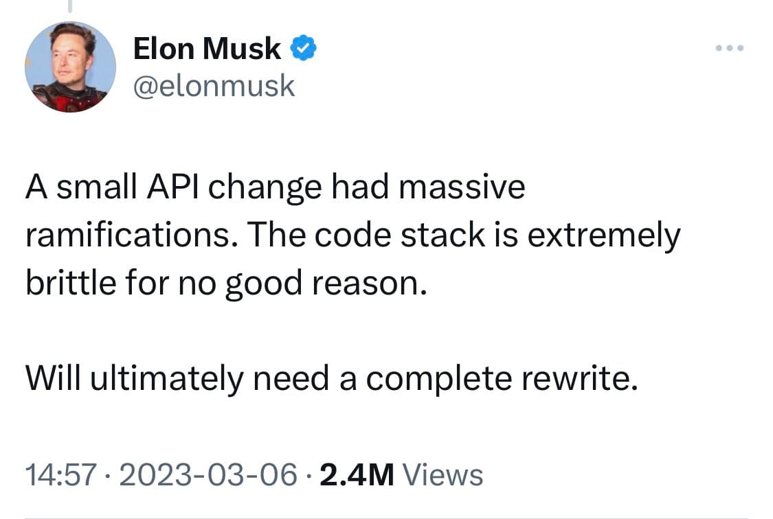 Fact Check: Elon musk can’t write code