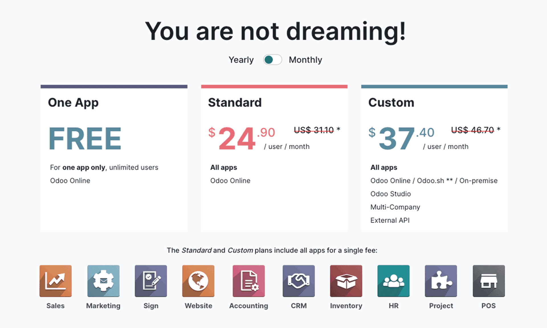 Fact Check: Is Odoo free?