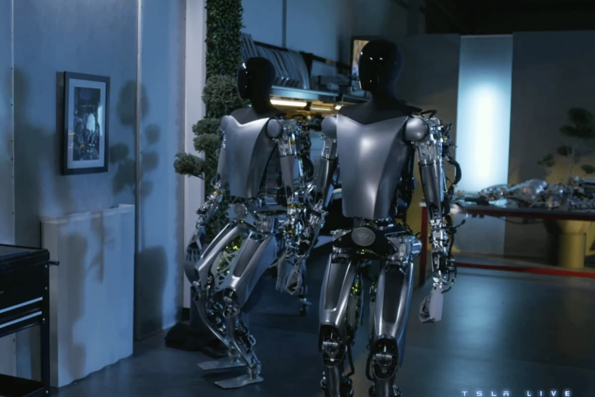 Fact Check: The Tesla Optimus robots are real