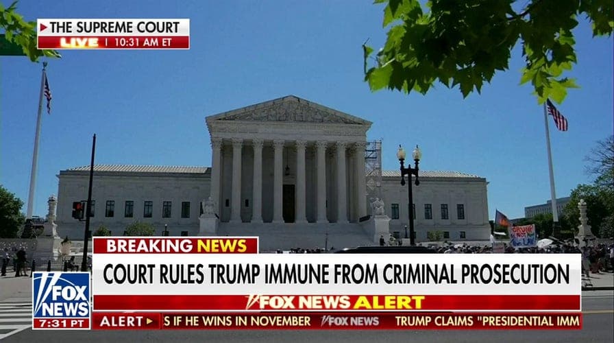 Fact Check: Supreme Court grants Trump immunity from criminal prosecution on election interference.