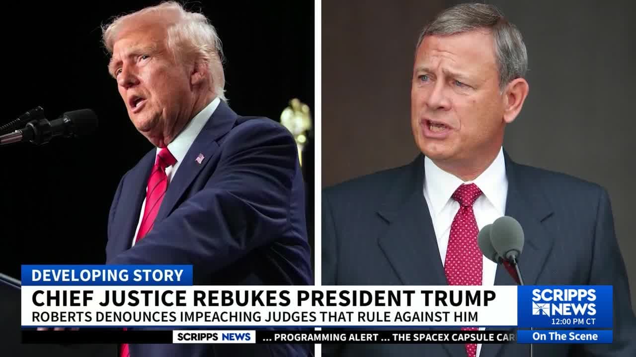Fact Check: Trump's rhetoric has prompted public rebukes from Chief Justice Roberts.