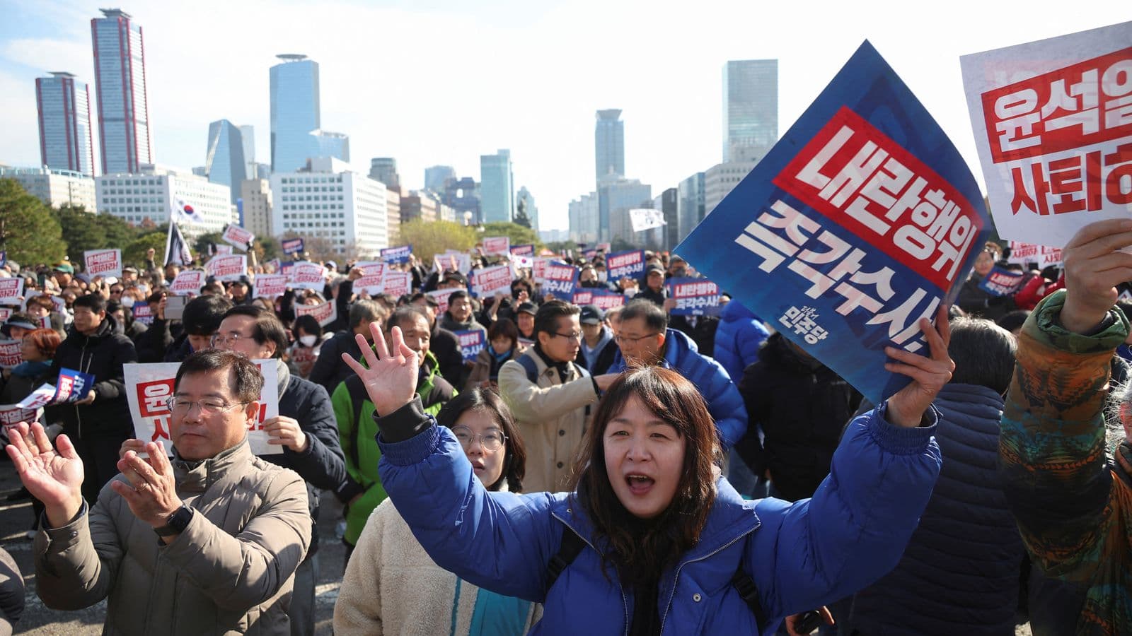 Fact Check: Protest leader declares PM 'should step aside because she is the problem'.