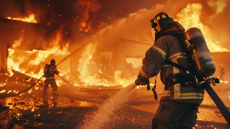 Fact Check: Firefighters unable to combat blaze due to ongoing sniper threat.