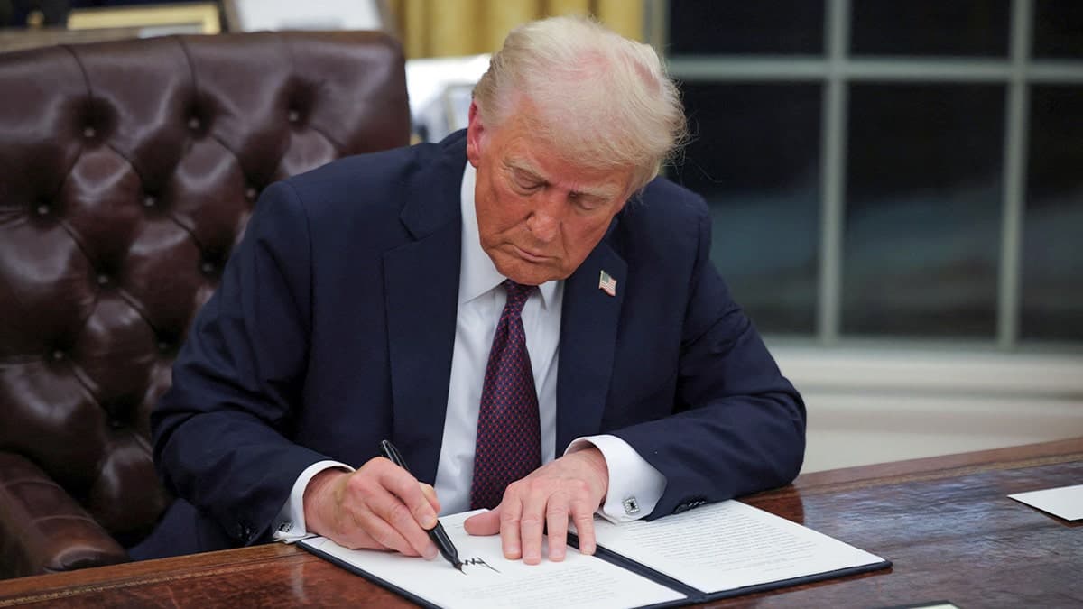 Fact Check: Trump's orders ban trans people from using gender-affirming markers on documents.