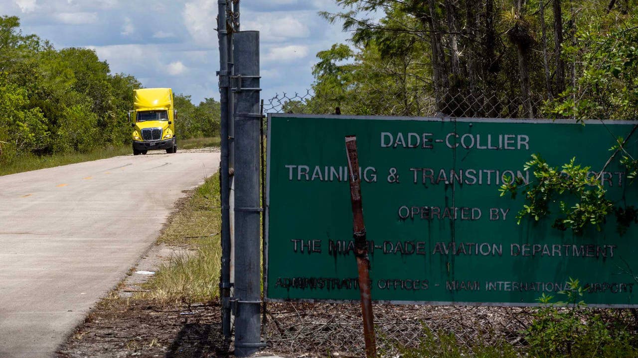 Fact Check: Environmental groups sue to stop 'unlawful' Everglades detention center construction.