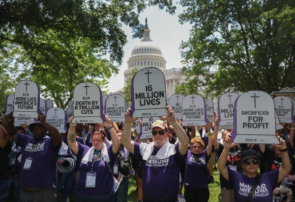 Fact Check: $1 trillion in healthcare funding cuts proposed in the new budget bill.