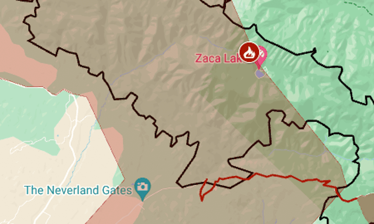Fact Check: Lake Fire has burned at least 478 acres with no containment.