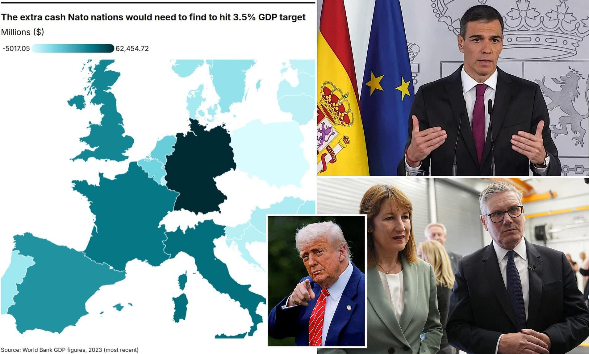 Fact Check: Spain negotiated an opt-out from NATO's 5% spending target.