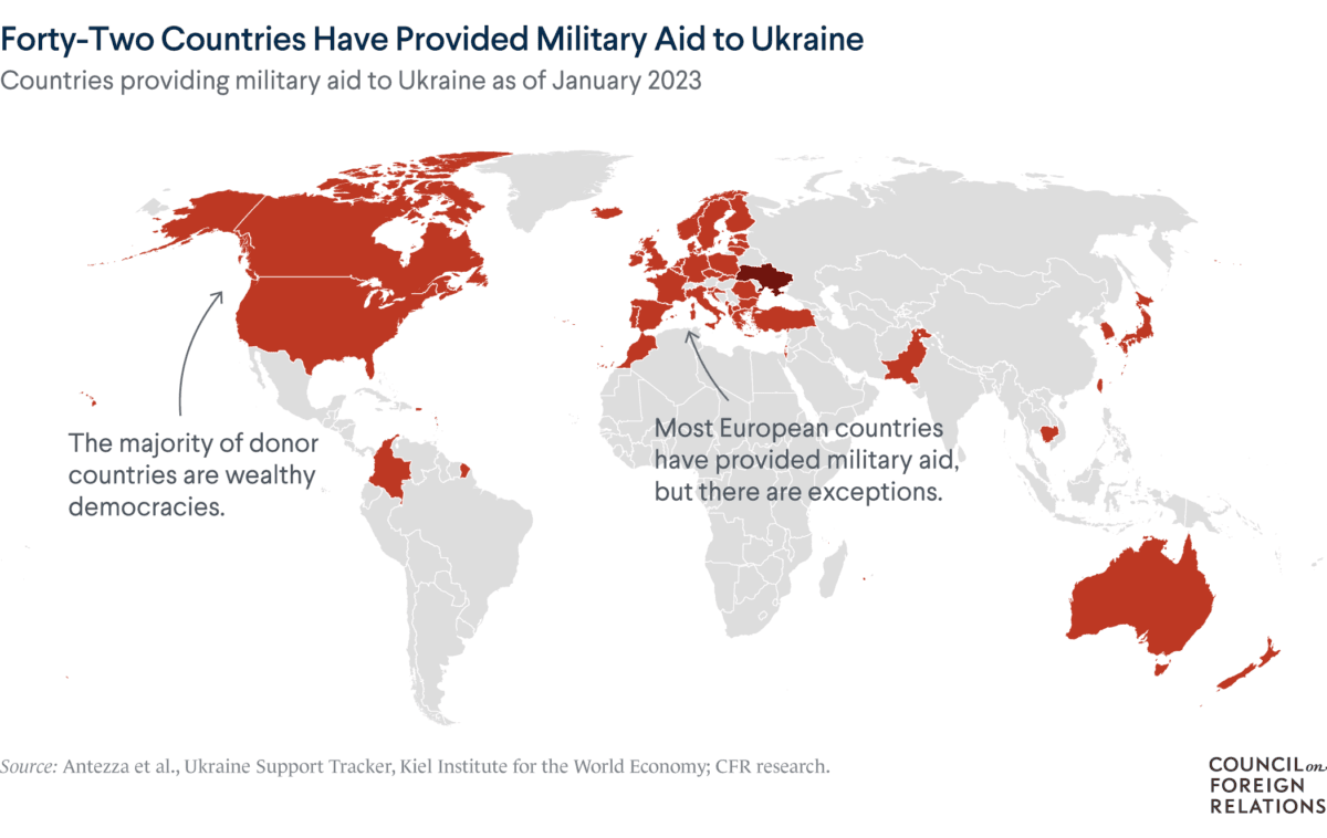 Fact Check: The USA has given more aid to Ukraine than Europe 