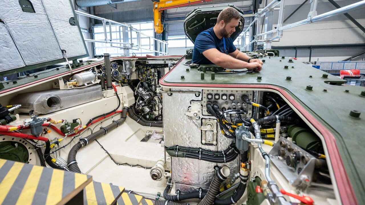Fact Check: A defense splurge will slow Europe's deindustrialization.