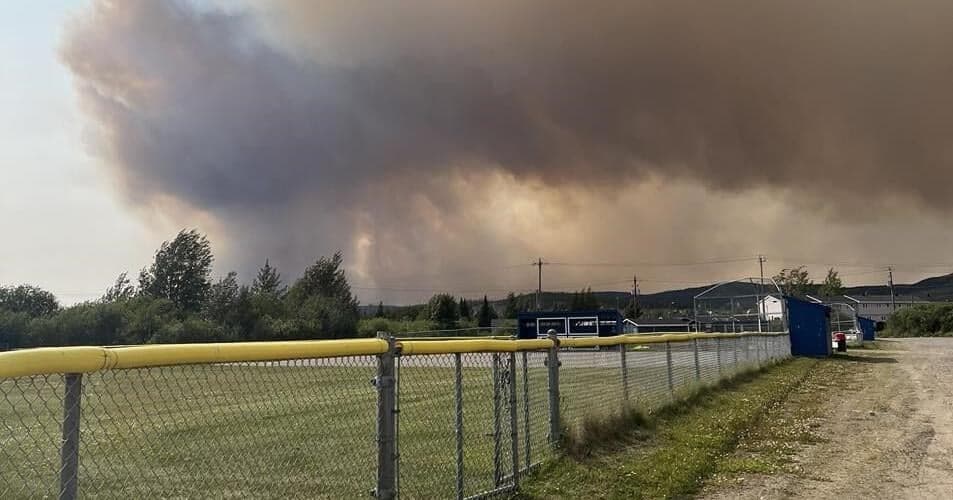 Fact Check: High Level's population swelled by 7,000 during wildfire evacuations.