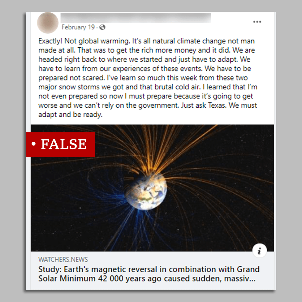 Fact Check: Climate change isn't real