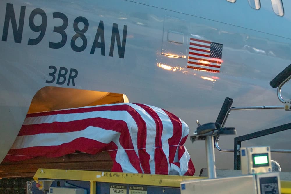 Fact Check: Greene warns that American troops could return in flag-draped coffins.