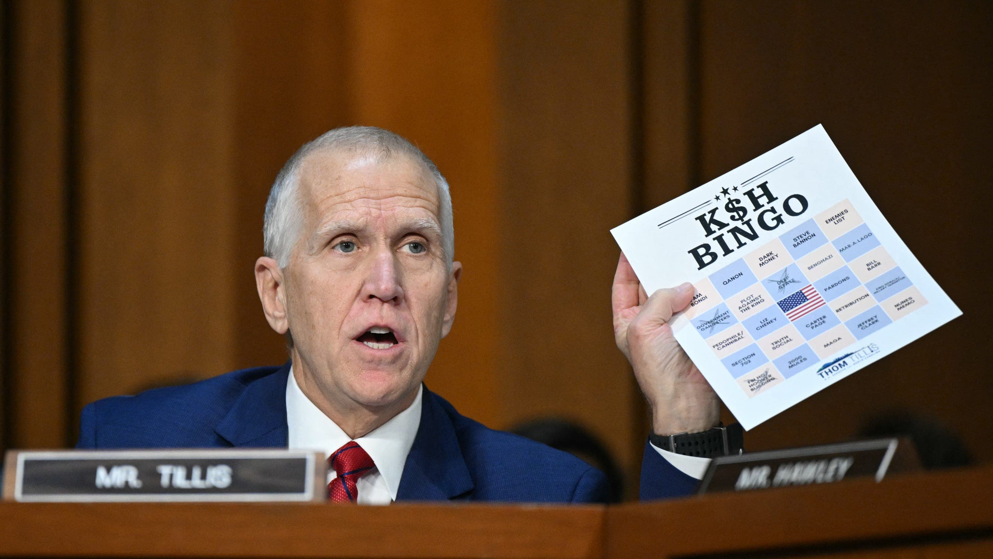 Fact Check: Trump claims Tillis has 'hurt the great people of North Carolina.'