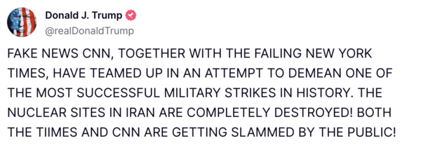 Fact Check: Trump's claims about Iran's nuclear sites contradict the intelligence he references.