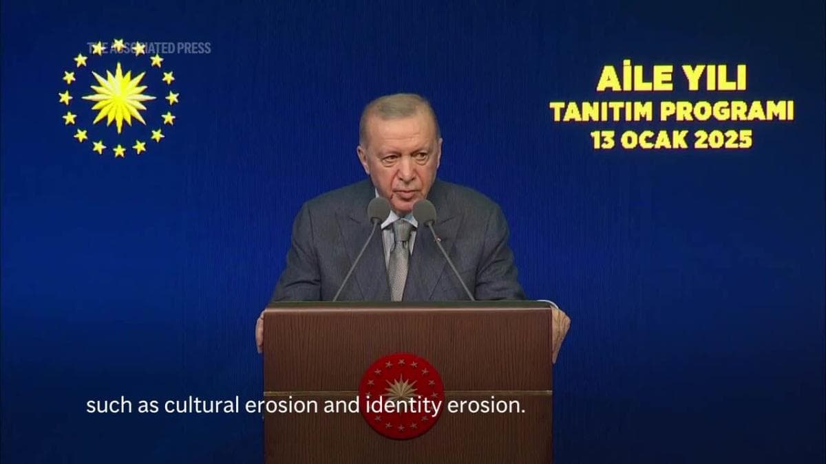 Fact Check: Erdogan labels LGBTQ movement a threat to traditional family values.