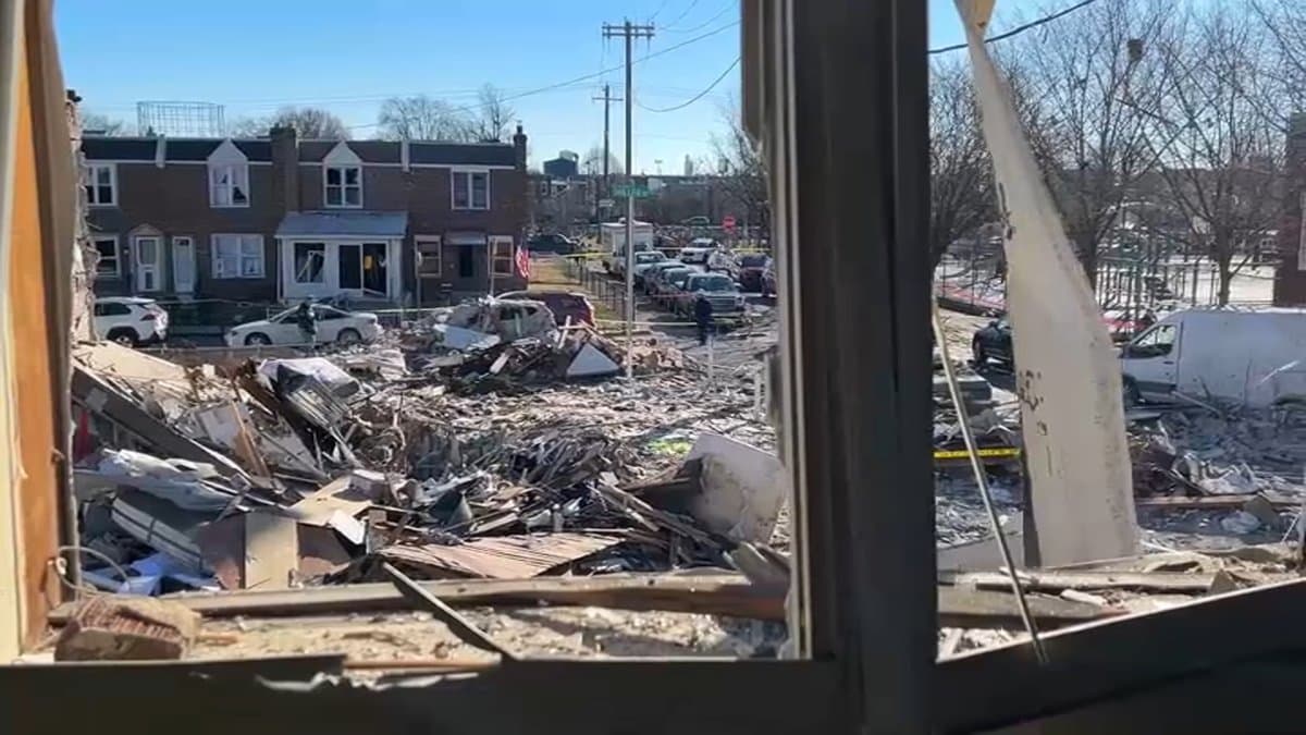 Fact Check: At least five homes affected by explosion and subsequent collapses in Philadelphia