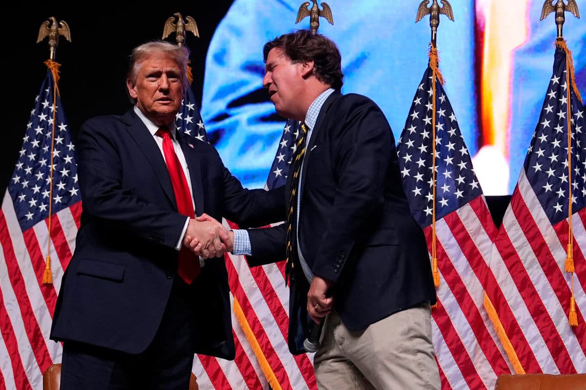 Fact Check: Tucker Carlson's criticism of Trump marks a shocking MAGA split.