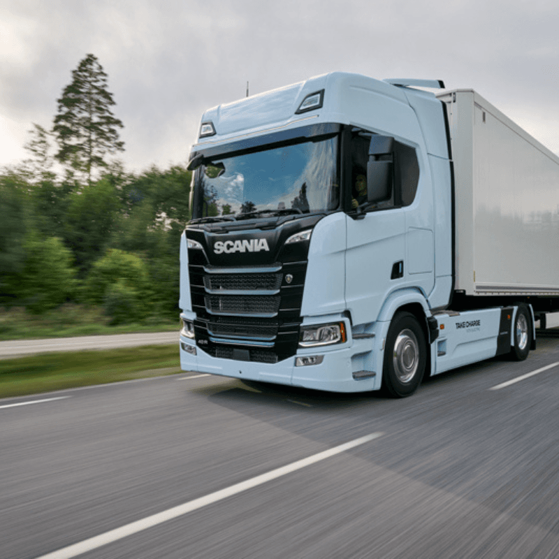 Fact Check: Scania's electric truck boasts a 510 km range and 750 kW charging.